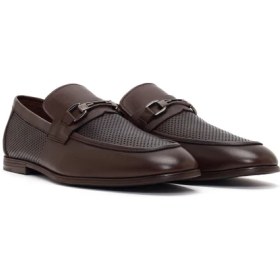 Resim Derimod Erkek Kahverengi Tokalı Deri Casual Loafer 26SFD670918 