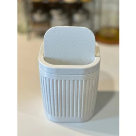 Resim 15CM Renkli Açılır Kapanır Masaüstü Çöp Kutusu, Mutfak, Banyo, Ofis Için 