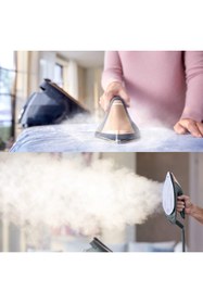 Resim Philips Premium PerfectCare Buhar Kazanlı Ütü Otomatik Taban Sıcaklığı Ayarı 3100W Sıfır Yanık Riski 