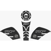 Resim Cf Moto Nk 250 Tank Pad Seti Gri 496951285 