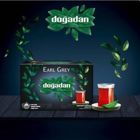 Resim Doğadan Earl Grey Bergamot Aromalı Siyah Süzen Demlik Poşet 100 Adet 