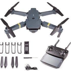 Resim UltraTekno 998PRO 4K 1080P Çift Kameralı Kumandalı 2.4 Ghz Mikro Katlanabilir Fly More Combo Drone 