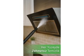 Resim Kiwi KSC-4255 Çok Fonksiyonlu Buharlı Temizleyici 1500 W Güç ve Geniş Aksesuar Seti ile 