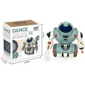 Resim Ctoy Dönen Sisli Müzikli Hareketli Robot Ctoy-6678-14 