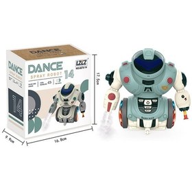 Resim Ctoy Dönen Sisli Müzikli Hareketli Robot Ctoy-6678-14 