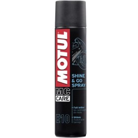 Resim Motul MC CARE E10 SHINE & GO SPRAY - PLASTİK YÜZEY YENİLEYİCİ VE KORUYUCU 400ML 