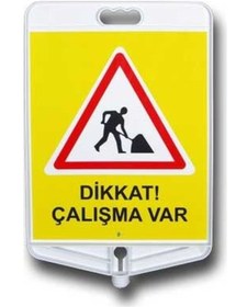 Resim FM Trafik Dikkat Çalışma Var Tabelası 