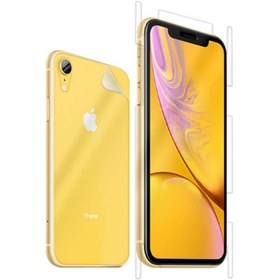 Resim İphone XR Ön-Arka Darbe Emici HD Ekran Koruyucu Kaplama Winex Mobile