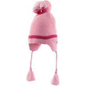 Resim Kitti Kız Çocuk 1-4 Yaş Kulaklı Bere - Pembe / 1-4 Yaş 