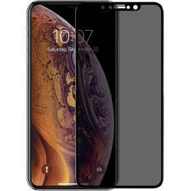 Resim Apple Iphone Xs Privacy 5d Gizlilik Filtreli Cam Ekran Koruyucu Siyah 