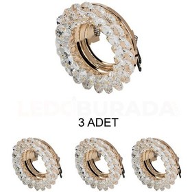 Resim Cata Ct-6596 Papatya Cam Spot Kasası - 3 Lü Paket 