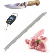 Resim Woodhub 3 Parça Tilki Kuyruğu Testeresi Kemik Kesme Bıçağı Terazi ve Bıçak 