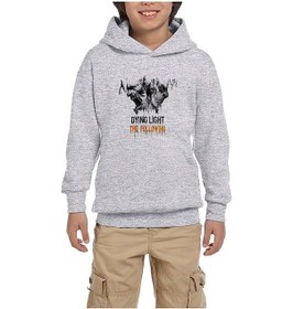 Resim Zepplin Giyim Dying Light The Following Gri Çocuk Kapşonlu Sweatshirt Gri 