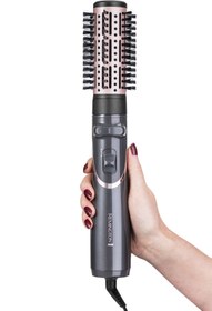 Resim Remington Metalik Gri Curl&Straight Confidence Saç Şekillendirme Seti As8606 