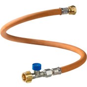 Resim Gok Caramatic Connectdrive G12 45 Cm Gaz Bağlantı Hortumu Siyah 