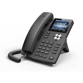 Resim HALL BREATHE 2.8" IP Telefon, 2x Gigabit, Siyah, Güçlü ve Şık Tasarım 