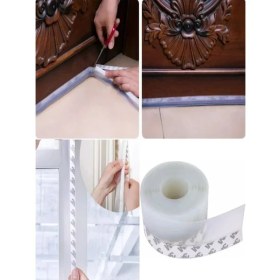 Resim Mrt Bilişim Rüzgar ve Soğuk Kesici Kapı Pencere Bandı Haşere Önleyici 2 Metre 3 Tane Şerit Bant 