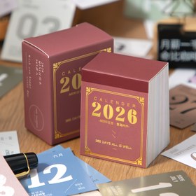 Resim 1 Paket 2026 Mini Takvim - Günlük Düzenli Şık Minimalist Planlayıcı, Özelleştirme için Tarih Belirtilmemiş Sayfalar, Ofis, Okul veya Ev için Kompakt Masa Organizatörü - Öğrenciler, Profesyoneller, Planlayıcılar & DIY El İşleri için Mükemmel - Doğum Günü, Noel, Cadılar Bayramı, Okula Dönüş Sezonu Dekorasyonları, Planlama Defteri, Şık Planlayıcı, Kaliteli Kağıt Malzeme, Ev Planlaması, Zarif Tasarım, Dayanıklı Ciltleme, Planlama Defteri, Ofis Çalışanları 