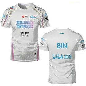 Resim Snapbuy2024 League Of Legends Blg E-spor Forması Lpl Hayranları Unisex T-shirtgreenerkek Green 