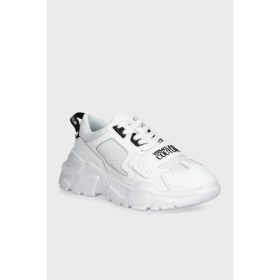 Resim Versace Jeans Couture Logolu Kalın Taban Sneaker Ayakkabı Erkek Ayakkabı 78YA3SC4 ZSC55 003 