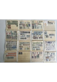 Resim Yabancı Posta Pulu Lotu 1110 Adet B010 