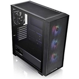 Resim Thermaltake H390 TG 650W 80+ Bronze ARGB 4x120mm Fan Mesh Ön Panel Pencereli Oyuncu Kasası 