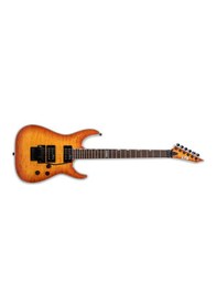 Resim Ltd Mh-230 Qm Fr Quilted Maple W/ Floyd Rose - Limited Edition Amber Sunburst Elektro Gitar 