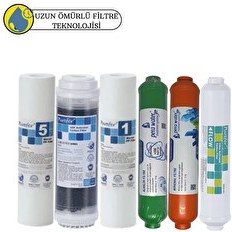 Resim Pemax Water Solutions Purefer Açık Kasa Çif Sedimentli Sertifikalı 6'lı Mebransız Mineral -Alkalili 
