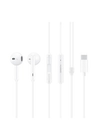 Resim Huawei Cm33 Type-c Kablolu Klasik Mikrofonlu Kulak İçi Kulaklık Beyaz Diğer 