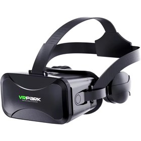 Resim Vrpark J30 3.5mm Kulaklıklı 3D Sanal Gerçeklik 