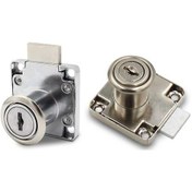 Resim Kam Kilidi, Çinko Alaşımlı Dolap Kilidi, Ev Ofis Mobilya Kapı Posta Kutusu Postası İçin Güvenlik Silindir Dolap Çekmece Kilidi 2 Adet, Gümüş 