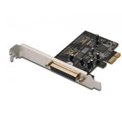 Resim Genel Markalar Digitus 1 Port Paralel Pcı Express Kart, 1 X Paralel (DB25 DİŞİ), Mcs9901 Chipset&#039;li, Low Profi 