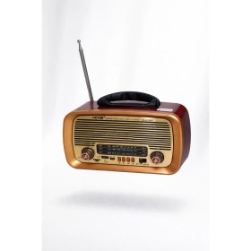 Resim Feyza Design Bakır Renkli Taşınabilir Fm Bluetooth Mp3 ve Sd Kart Müzik Çalar 