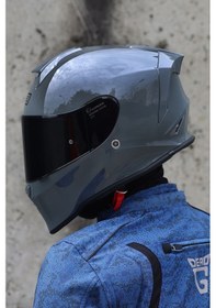 Resim Dinamo Evo Nardo Gri Kask C1 Siyah 