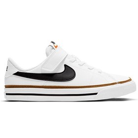 Resim Nike Beyaz Erkek Çocuk Yürüyüş Ayakkabısı DA5381-102 NIKE COURT LEGACY (PSV) 