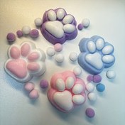 Resim Taba Squishy Plush Cat Paw Rahatlatıcı Sıkıştırma Oyuncak, İlginç Parti Hediyeleri Kedi Pati Sıkma Eğlenceli Oyuncak, Kirli Çamur Dokusu Festival Küçük Oyuncak, Cadılar Bayramı ve Noel için Çorap Doldurma 