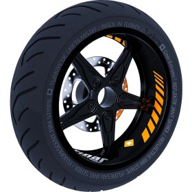 Resim Çınar Extreme Gp Racing Limon Sarısı Iç Jant Şeridi Sticker Çınar Extreme 