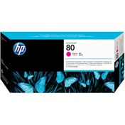 Resim Hp C4822A (80) Macenta Baskı Kafası ve Baskı Kafası Temızleyıcısı 