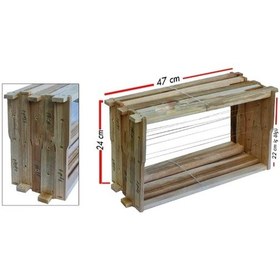 Resim 100'lü Telli Arı Çıtası Arıcılık Malzemesi yüksek kaliteli bal arısı kovan Telli çerçeveleri 