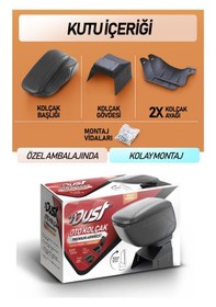 Resim Velonova Her Araca Uyumlu Universal Kol Dayama Kolçak 