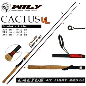 Resim Wily Cactus 240 Cm Lrf Kamış 3 - 15 Gr (548680090) 