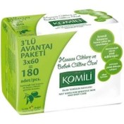 Resim Komili Islak Mendil Sensitive 60lı 3lü Paket 