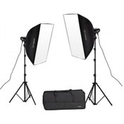 Resim Visico Vl-400 Iı Plus Elfin 2'li Paraflaş Kiti 