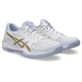 Resim Asics Gel-Rocket 12 Kadın Beyaz Voleybol Ayakkabısı 1072A119-102 
