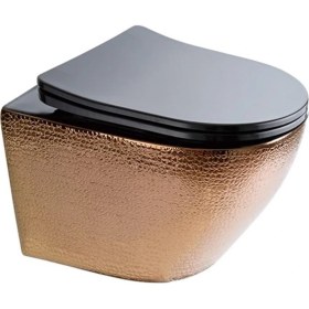 Resim Paluci Jasmine Rose Gold Kanalsız Asma Klozet 