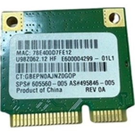 Resim Hp Pavilion Dv3 Atheros Ar5b95 H Wifi Ağ Kart 605560 005 