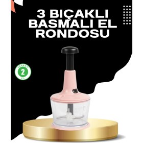 Resim Sebze Soğan Doğrayıcı Manuel Güçlü Gövdeli 