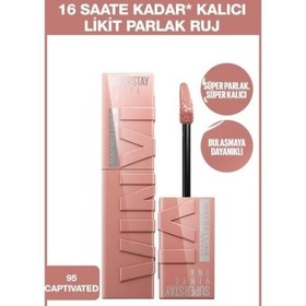Resim Maybelline New York Super Stay Vinyl Ink Likit Ruj 95 Captivated 