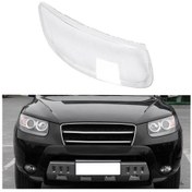 Resim Dinosaurs Araba Şeffaf Lens Kabuk Kapak Ön Far Kapağı Değiştirme Hyundai Santa Fe 2008 2009 2010 2011 2012 Sağ 