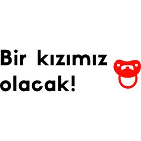 Resim Genel Markalar Bir Kızımız Olacak Oto Cam Yazısı 23x6 Cm Araba Arkası Sticker Oto Cam Sticker Yazı Modelleri 